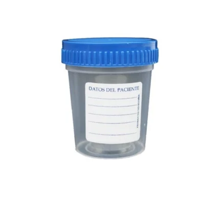 FRASCO DE MUESTRA PARA HECES T/AZUL
